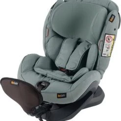 BeSafe IZi Plus X1 Bilbarnestol, Sea Green Mélange -jollyroom Salg 11005683 SeaGreenM Std 3394 4a