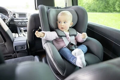 Britax Römer DualFix 2 R Vendbar Bilstol, Storm Grey 7 Britax Römer DualFix 2 R Vendbar Bilstol, Storm Grey - Bilde 5