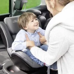 Britax Römer DualFix 2 R Vendbar Bilstol, Blue Marble -jollyroom Salg 2000032199 1636 3f