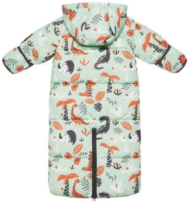 Nordbjørn Snowy Vognpose 2-in-1, Dino Green 5 Nordbjørn Snowy Vognpose 2-in-1, Dino Green - Bilde 3