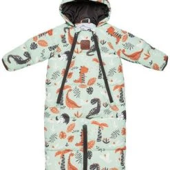 Nordbjørn Snowy Vognpose 2-in-1, Dino Green