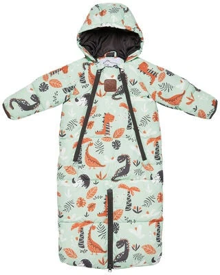 Nordbjørn Snowy Vognpose 2-in-1, Dino Green 3 Nordbjørn Snowy Vognpose 2-in-1, Dino Green