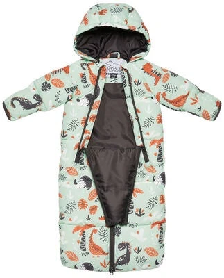 Nordbjørn Snowy Vognpose 2-in-1, Dino Green 6 Nordbjørn Snowy Vognpose 2-in-1, Dino Green - Bilde 4