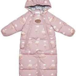 Petite Chérie Babydress Vognpose Winter Owl, Woodrose