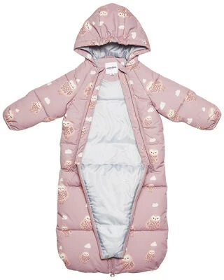Petite Chérie Babydress Vognpose Winter Owl, Woodrose 4 Petite Chérie Babydress Vognpose Winter Owl, Woodrose - Bilde 2