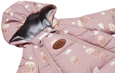 Petite Chérie Babydress Vognpose Winter Owl, Woodrose 8 Petite Chérie Babydress Vognpose Winter Owl, Woodrose - Bilde 6