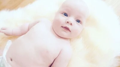 Nordlys Minivognpose Lammeskinn Uklippet, Svart/Hvit 11 Nordlys Minivognpose Lammeskinn Uklippet, Svart/Hvit - Bilde 9