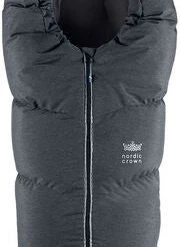 Nordic Crown Oslo Vognpose Mini Dun, Svart Melange