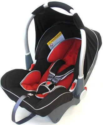 Klippan Babybilstol Dinofix, Svart/Rød + Base ISOfix 4 Klippan Babybilstol Dinofix, Svart/Rød + Base ISOfix - Bilde 2
