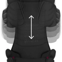 Cybex Solution X2-Fix Sliver Line Beltestol, Pure Black -jollyroom Salg 515117009 1147 4a