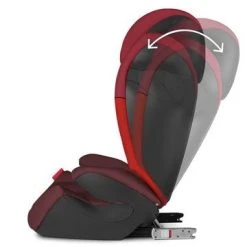 Cybex Solution M-Fix Beltestol, Rumba Red -jollyroom Salg 519001113 1147 3