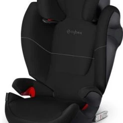 Cybex Solution M-Fix Beltestol Inkl. Ventilerende Pute, Pure Black/Antracit -jollyroom Salg 519001116 1147 1 4