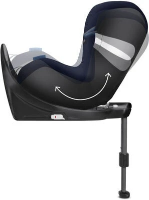 Cybex Sirona M2 I-Size Bilstol Inkl. Base, Navy Blue 4 Cybex Sirona M2 I-Size Bilstol Inkl. Base, Navy Blue - Bilde 2