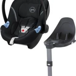 Cybex Aton M Babybilstol Inkl. Base, Deep Black