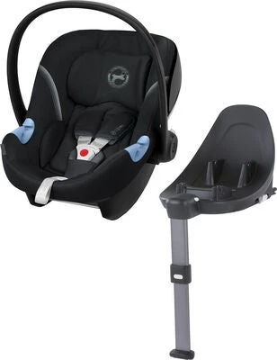 Cybex Aton M Babybilstol Inkl. Base Tilbehørspakke, Deep Black 4 Cybex Aton M Babybilstol Inkl. Base Tilbehørspakke, Deep Black - Bilde 2