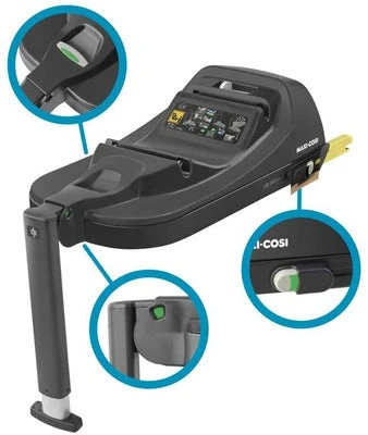 Maxi-Cosi Cabriofix I-Size Base, Svart 4 Maxi-Cosi Cabriofix I-Size Base, Svart - Bilde 2
