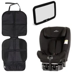 Axkid Wolmax Med Bilspeil Og Setebeskytter Lux, Svart