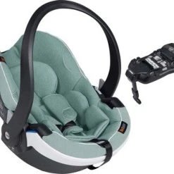 BeSafe IZi Go Modular X1 I-Size Babybilstol Inkl. Base, Sea Green Mélange