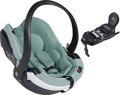 BeSafe IZi Go Modular X1 I-Size Babybilstol Inkl. Base, Sea Green Mélange 3 BeSafe IZi Go Modular X1 I-Size Babybilstol Inkl. Base, Sea Green Mélange