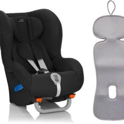 Britax Römer MAX-WAY Bilstol Inkl. Ventilerende Pute, Cosmos Black/Grey