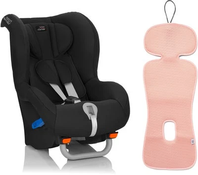 Britax Römer MAX-WAY Bilstol Inkl. Ventilerende Pute, Cosmos Black/Mellow Rose 3 Britax Römer MAX-WAY Bilstol Inkl. Ventilerende Pute, Cosmos Black/Mellow Rose