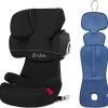 Cybex Solution X2-Fix Inkl. Ventilerende Pute, Pure Black/Bijou Blue 1 Cybex Solution X2-Fix Inkl. Ventilerende Pute, Pure Black/Bijou Blue -jollyroom Salg 908729