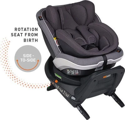 BeSafe IZi Twist B I-Size Bilstol, Anthracite Mesh 4 BeSafe IZi Twist B I-Size Bilstol, Anthracite Mesh - Bilde 2