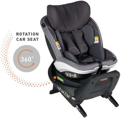 BeSafe IZi Turn I-Size Bilstol, Anthracite Mesh 6 BeSafe IZi Turn I-Size Bilstol, Anthracite Mesh - Bilde 4