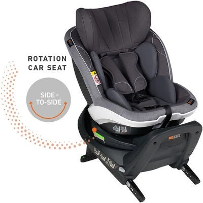 BeSafe IZi Twist I-Size Bilstol, Anthracite Mesh 4 BeSafe IZi Twist I-Size Bilstol, Anthracite Mesh - Bilde 2