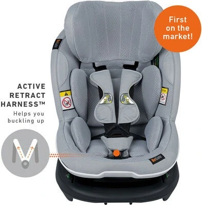 BeSafe IZi Modular A X1 I-Size Bilstol Peak Mesh, Grey 4 BeSafe IZi Modular A X1 I-Size Bilstol Peak Mesh, Grey - Bilde 2
