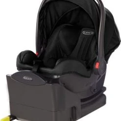 Graco Babybilstol Med Base SnugRide I-Size, Midnight Black