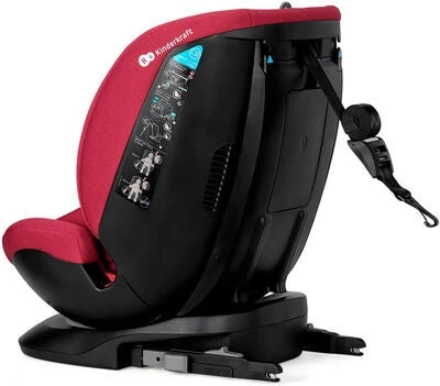 Kinderkraft XPEDITION Bilstol ISOFIX, Red 4 Kinderkraft XPEDITION Bilstol ISOFIX, Red - Bilde 2