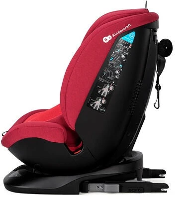 Kinderkraft XPEDITION Bilstol ISOFIX, Red 11 Kinderkraft XPEDITION Bilstol ISOFIX, Red - Bilde 9