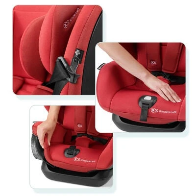 Kinderkraft MYWAY Bilstol ISOFIX, Red 19 Kinderkraft MYWAY Bilstol ISOFIX, Red - Bilde 17
