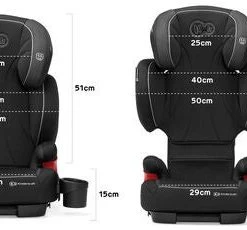 Kinderkraft UNITY Beltestol ISOFIX, Black -jollyroom Salg KKFUNITBLK0000 3420 4o
