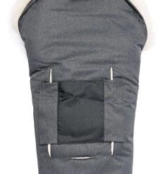 Nordlys Minivognpose Lammeskinn Uklippet, Grey Melange/Natur -jollyroom Salg NL MINI FOOTMUFF LS OK GREY NATUR 2266 4a