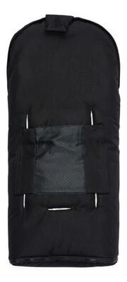 Nordlys Minivognpose Lammeskinn Uklippet, Svart/Hvit 5 Nordlys Minivognpose Lammeskinn Uklippet, Svart/Hvit - Bilde 3