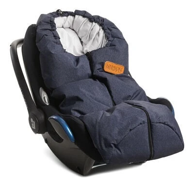 Nordlys Freja Mini Dunvognpose, Blåmelert 6 Nordlys Freja Mini Dunvognpose, Blåmelert - Bilde 4