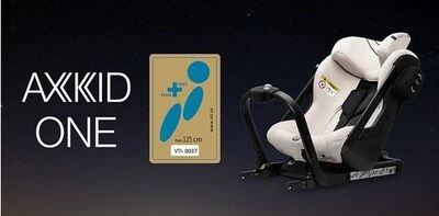 Axkid ONE Bakovervendt Bilstol, Granite Melange 10 Axkid ONE Bakovervendt Bilstol, Granite Melange - Bilde 8