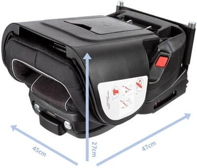 TinySeats Sammenleggbare Bilstol, Svart 13 TinySeats Sammenleggbare Bilstol, Svart - Bilde 11